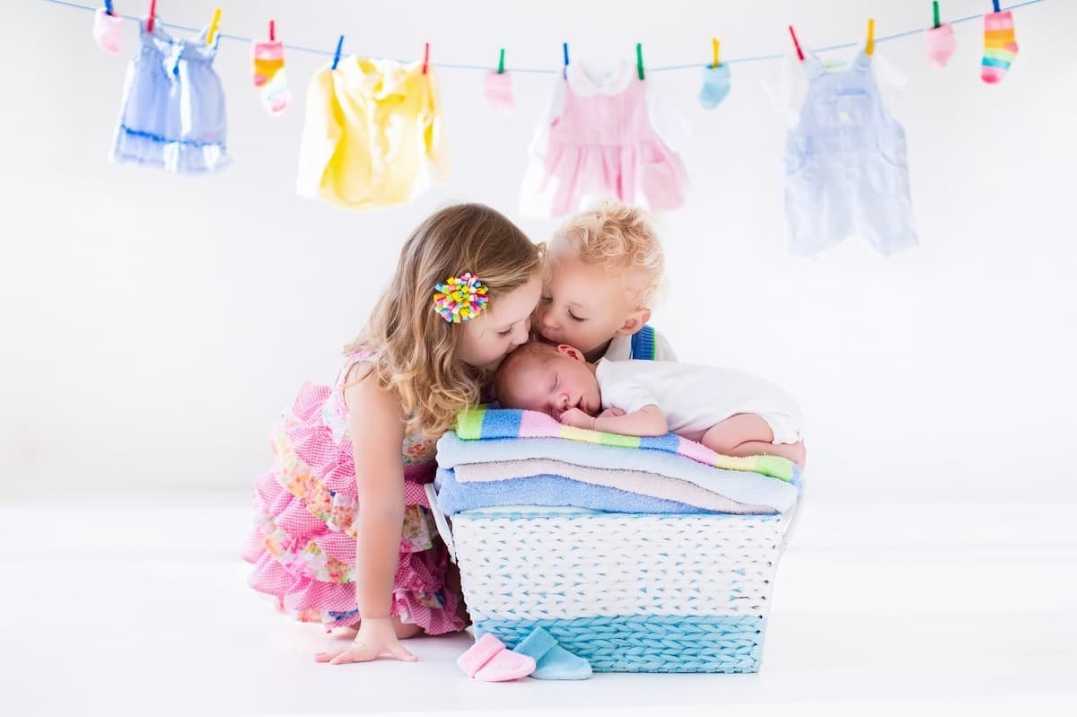 6 consejos para lavar la ropa de un recién nacido